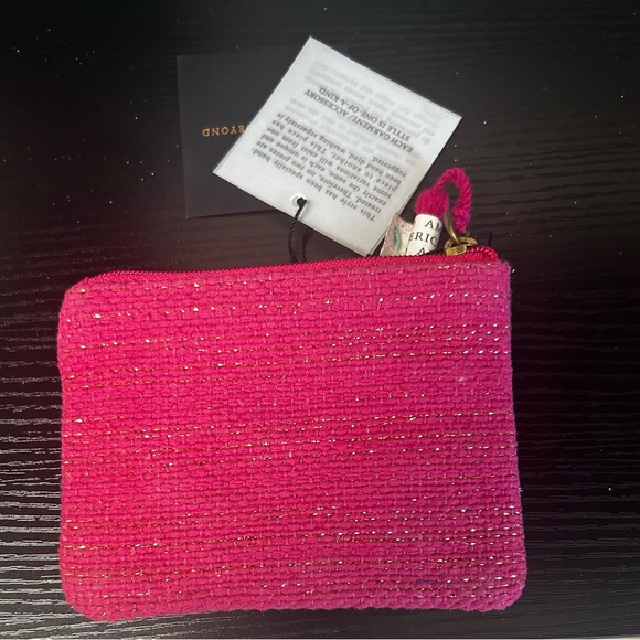 “All The Love” Embellished Zip Pouch by America & Beyond - Picture 2 of 3